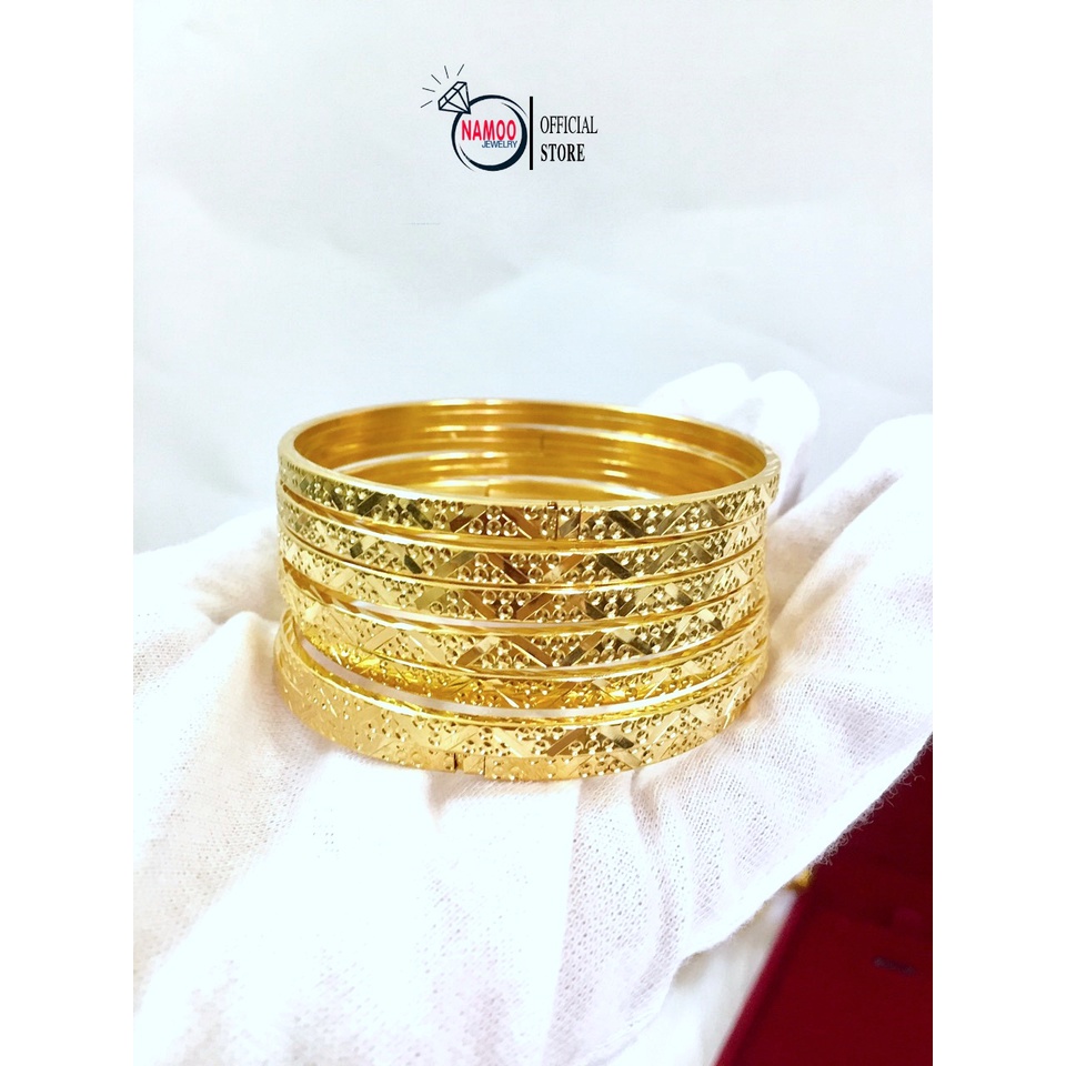 Ximen Nữ L116 Vòng Tay Khóa Lưỡi Gà Hàng Cao Cấp 1 bộ 7 chiếc