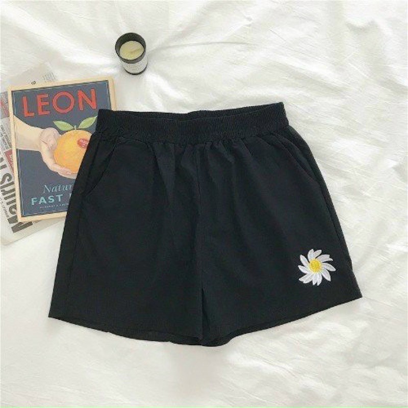 Quần short, quần đùi nữ vải thun da cá cạp cao dây rút, freesize 40-57kg rất đẹp và thoải mái | BigBuy360 - bigbuy360.vn