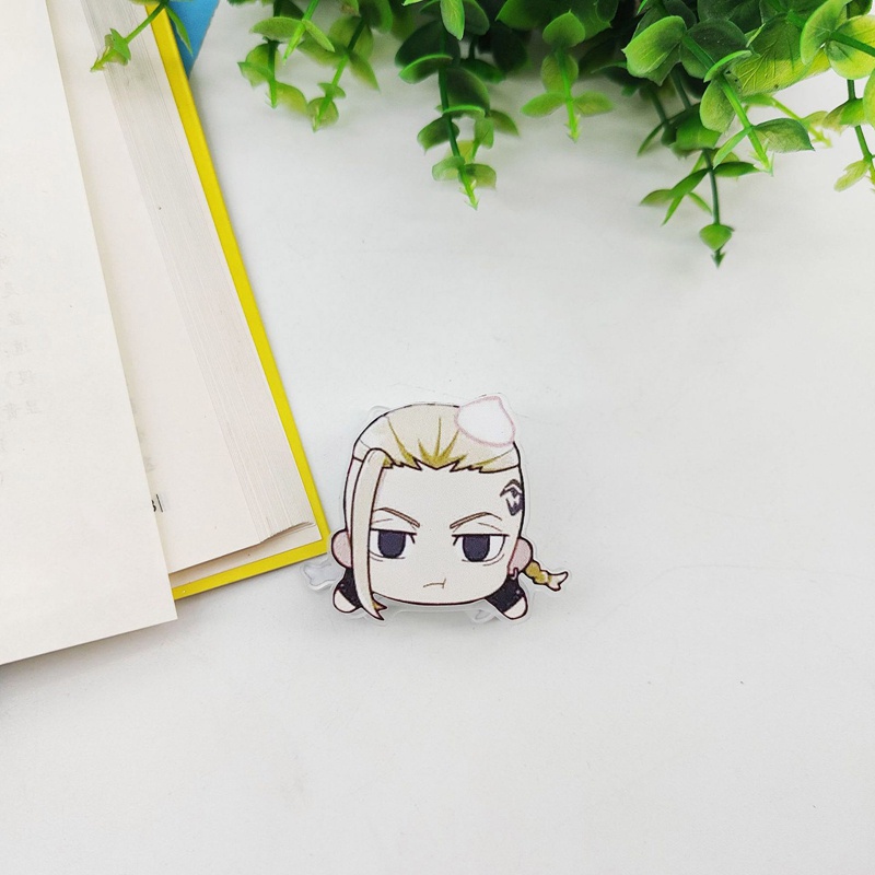 Kẹp tóc bằng acrylic họa tiết anime Tokyo Ghoul