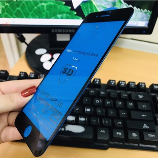 [IPhone 7 Plus] Kính cường lực 5D Hoco full màn đen