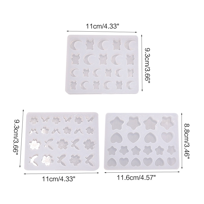 Khuôn Silicone Làm Mặt Trang Sức Thủ Công