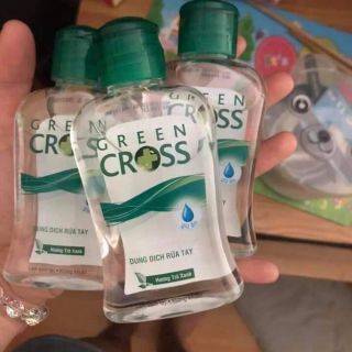Nước rửa tay khô green cross diệt khuẩn
