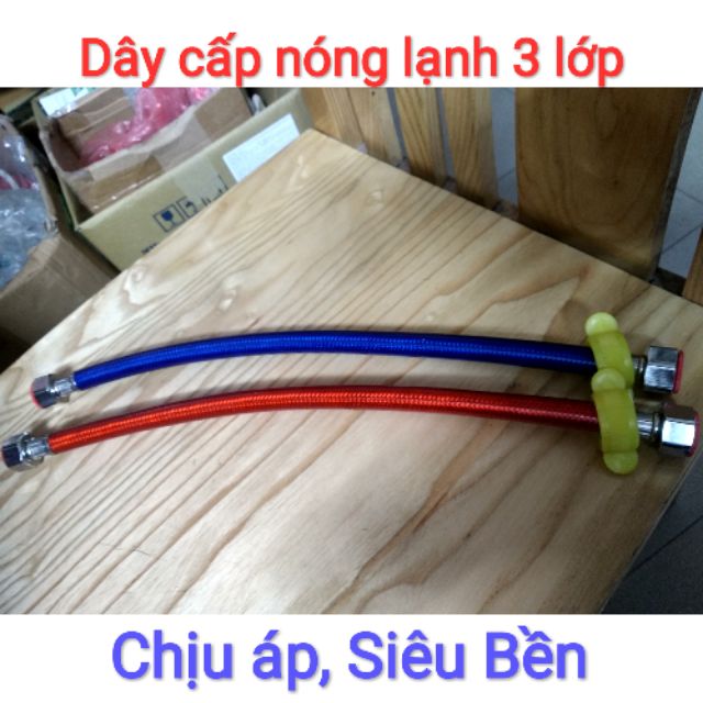 1 Sợi Dây Cấp Nước Chịu nhiệt 3 Lớp Aquamate Cấp Nước Vòi Rửa, Bình Nóng Lạnh, Bệt