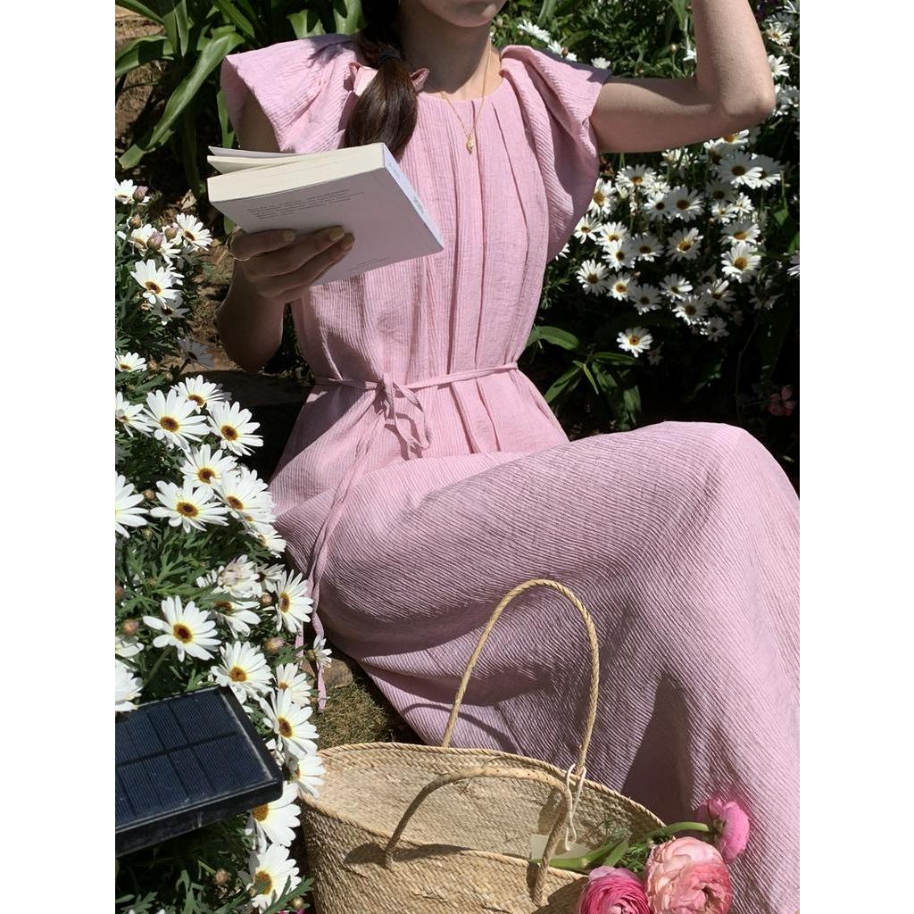 Đầm Sát Nách Cổ Tròn Dáng Rộng Thời Trang Mùa Hè 62858