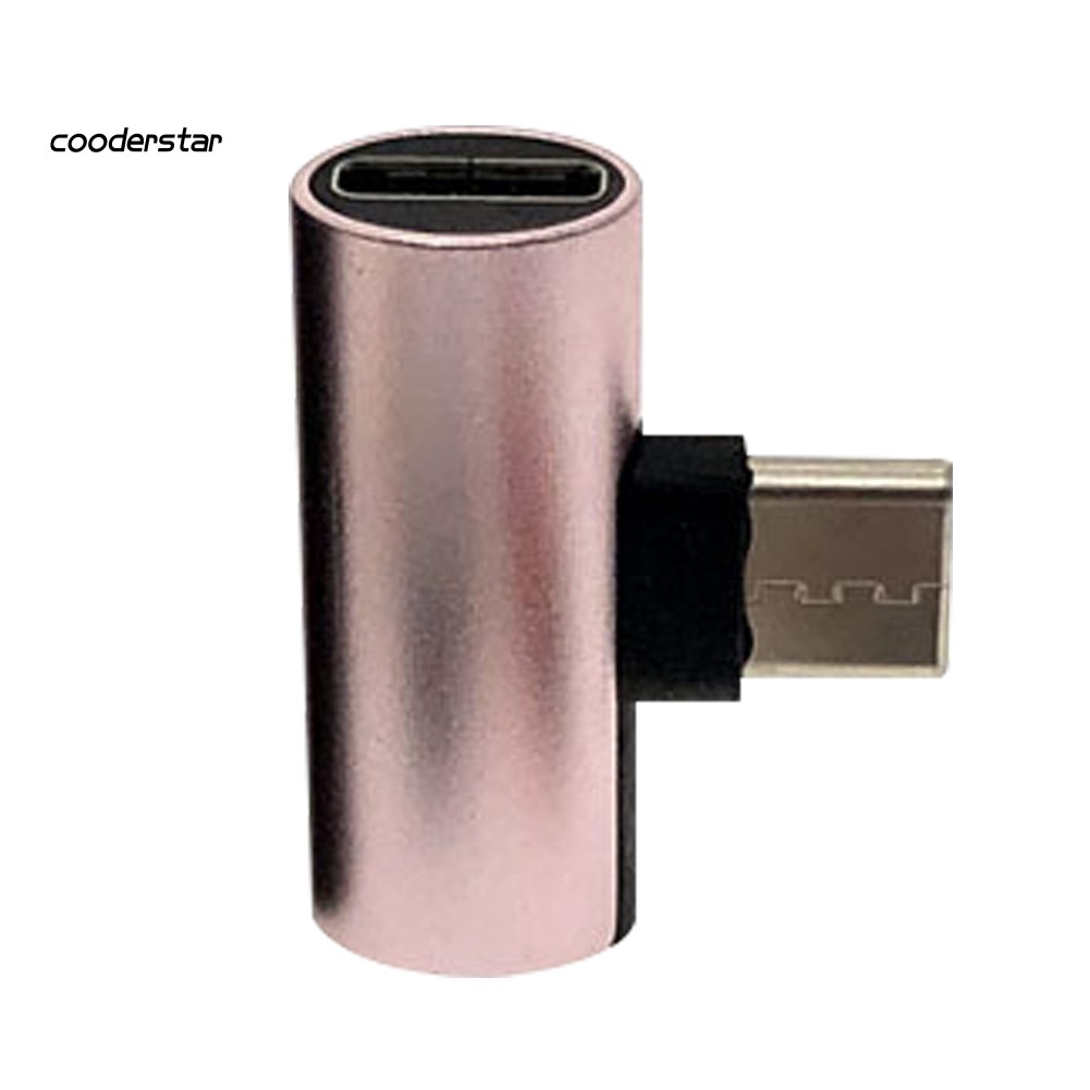 Đầu Chia Cổng Kết Nối Âm Thanh Tai Nghe 3.5mm Loại C 2 Trong 1 Cho Huawei Xiaomi