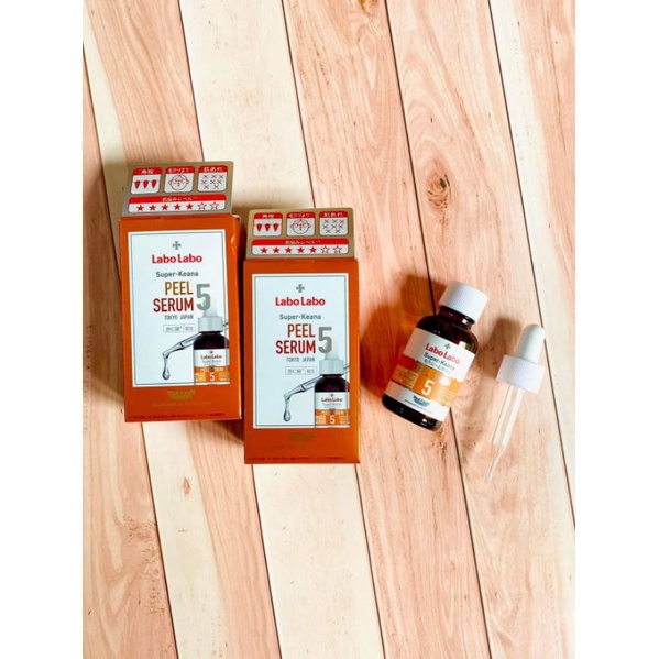 Serum Labo Labo Peel da 5 Super Keana, Peel Serum 5 - chai 30ml - Siêu se khít lỗ chân lông, trắng da mờ thâm