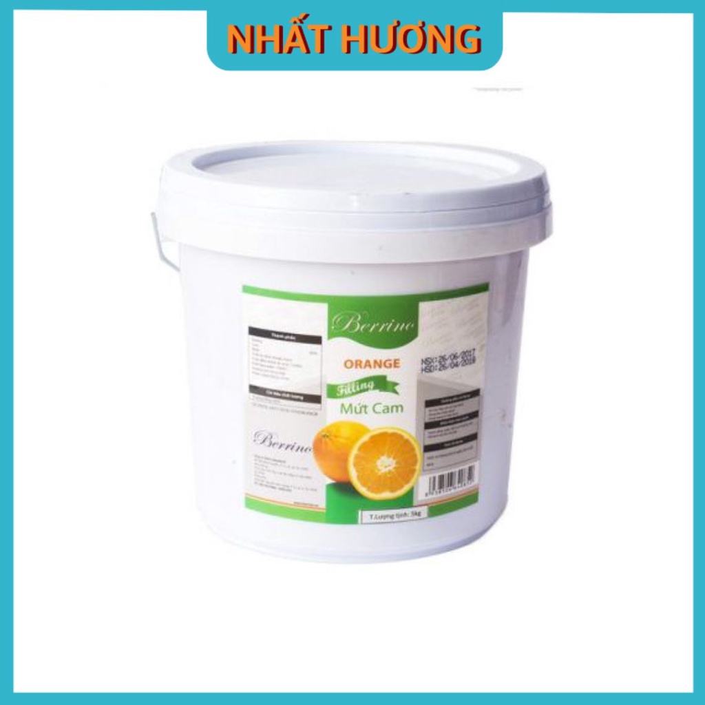 Mứt Berrino Cam Xô 5Kg