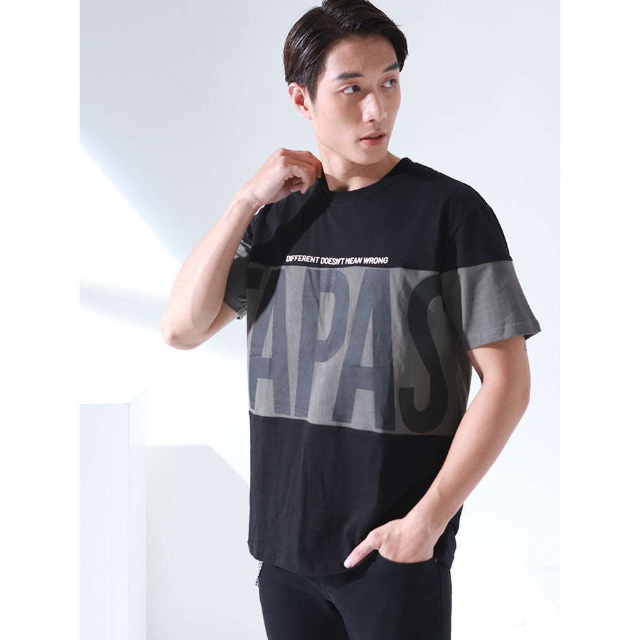 Áo Thun Nam Rodney In Sọc Cực Trẻ Trung và Năng Động Chất Vải Cotton Thấm Hút Tốt Form Vừa Vặn - FAPAS