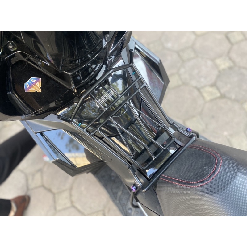 combo baga đen+thảm cao su air blade 2020-2021