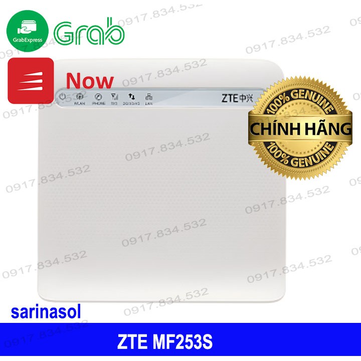 Bộ phát wifi từ sim 4g ZTE MF253S, CPE H300, hỗ trợ 20 tới 32 thiết bị cùng truy cập