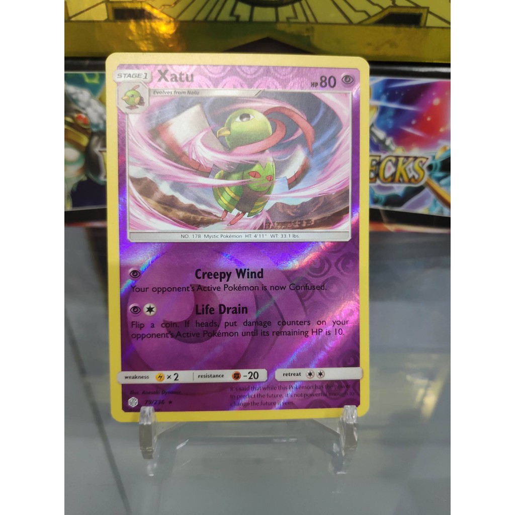[ Dưa Hấu Yugioh ] Lá bài thẻ bài Pokemon Xatu