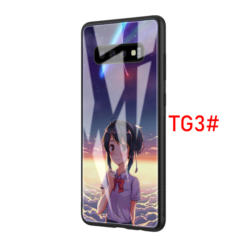 Ốp Lưng Kính Cường Lực In Hình Anime Cho Redmi Note 5 6 7 8 8t 9 Pro Max 4x 6a 8 8a B186