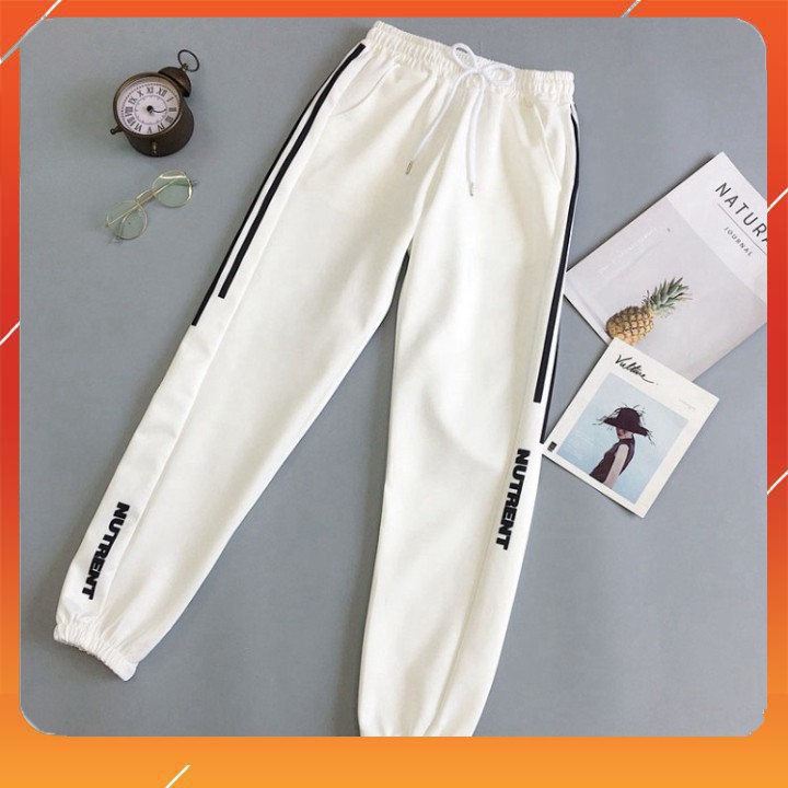 Quần Jogger nam nữ nutrent 2 sọc siêu hot | BigBuy360 - bigbuy360.vn