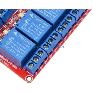 Module Relay 4 Kênh 24VDC Cách Ly Quang