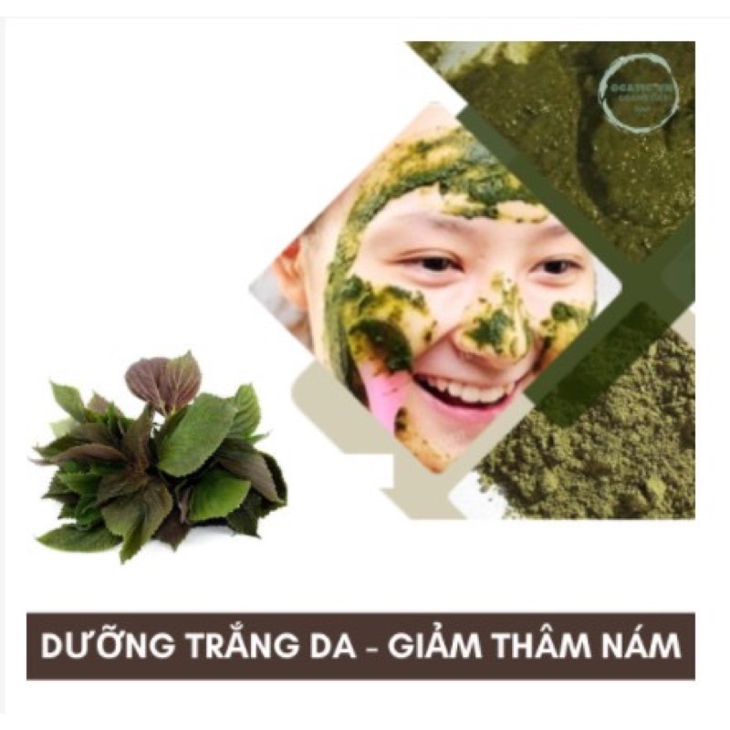 100g Bột tía tô xịn đánh bay gout và mụn nám tàn nhang