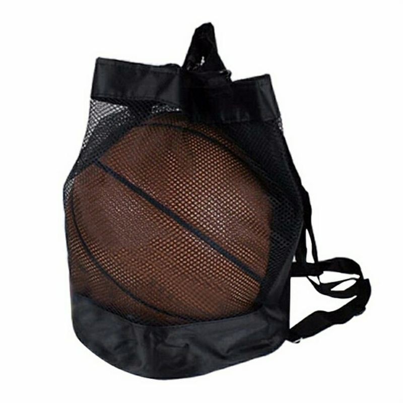 Túi bọc lưới đựng bóng rổ bóng đá bóng chuyền đa năng tặng móc khóa thời trang