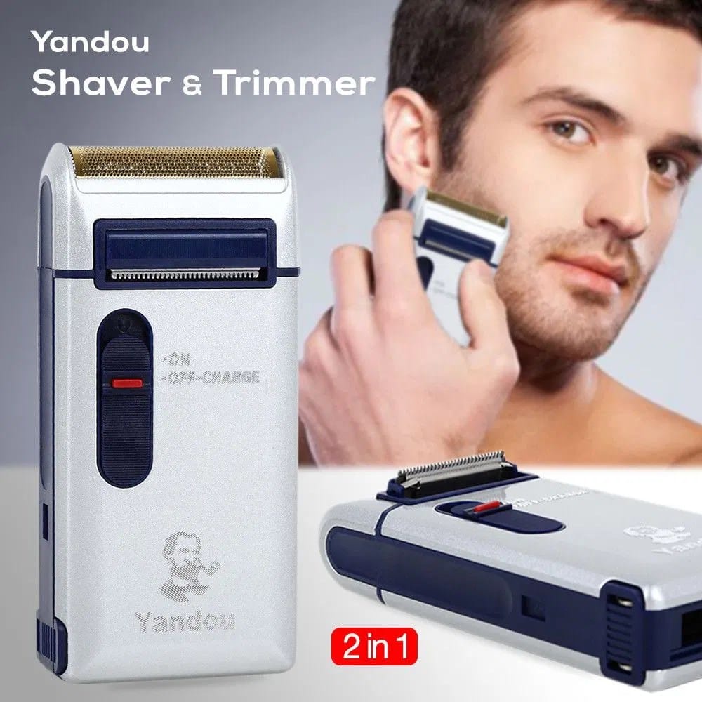 Máy cạo râu Yandou SC-W301U và bộ lưỡi thay thế cho máy cạo râu Yandou
