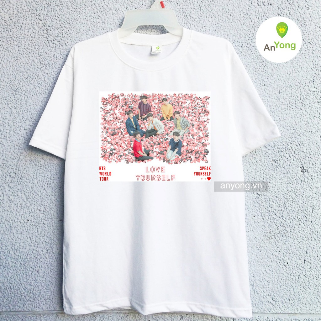 Áo thun BTS Speak Yourself hình nhóm