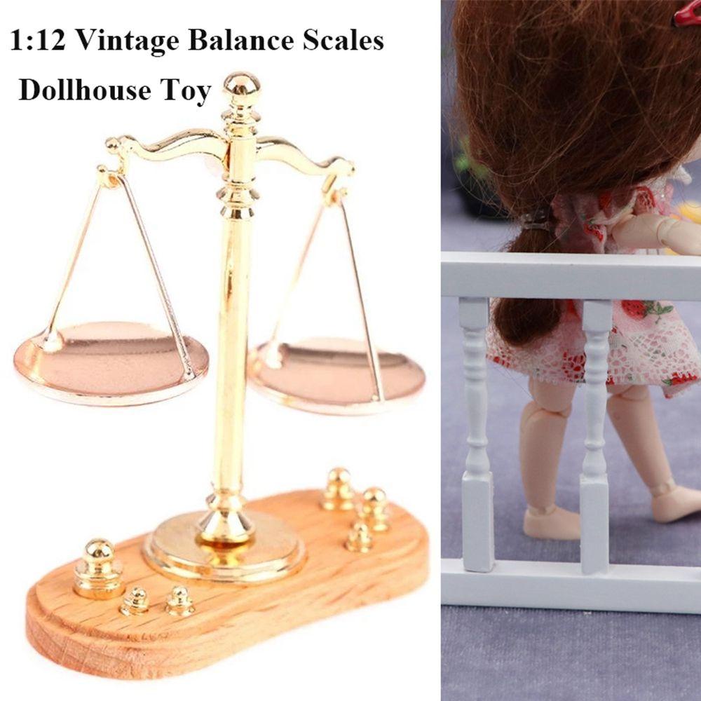 Cân Cầu Vồng Mini Trang Trí Nhà Búp Bê Mới|Phụ Kiện Trang Trí Nhà Búp Bê Xinh Xắn