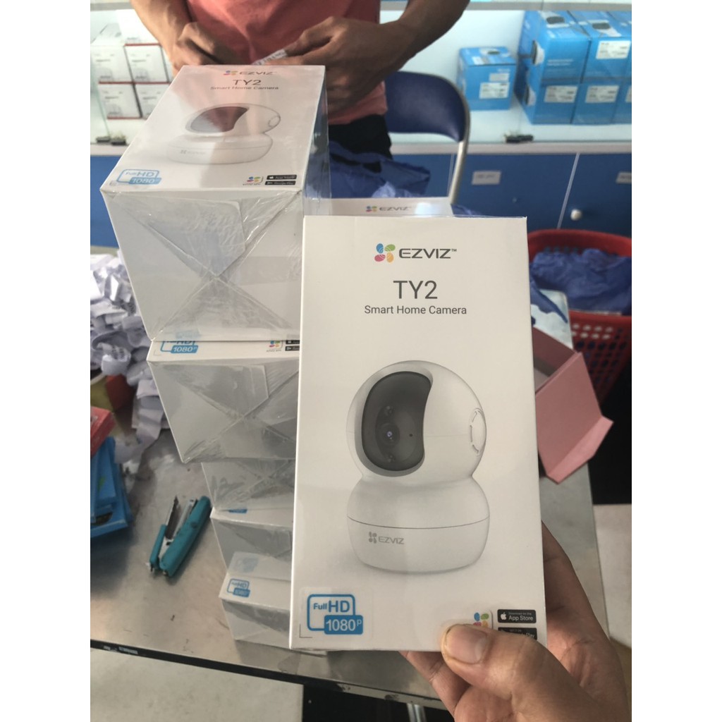 [Mới] Camera 2M IP WIFI EZVIZ TY2 SMART HOME 1080P FULL HD CS-TY2-B0 [Có Cổng Lan]