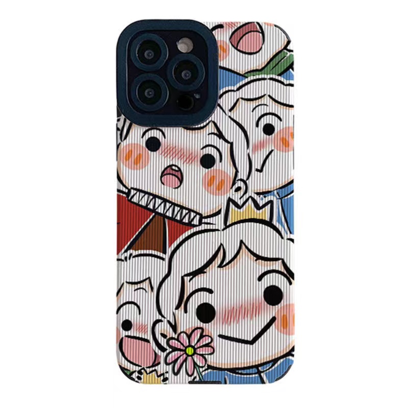 Ốp Điện Thoại Da Hoạt Hình Dễ Thương Cho iphone 14 Pro Max 14 + 13 Pro Max 13 13pro 11 Pro Max 11 X XR Xs Max 7 + 8 + 12Pro 12 Pro Max