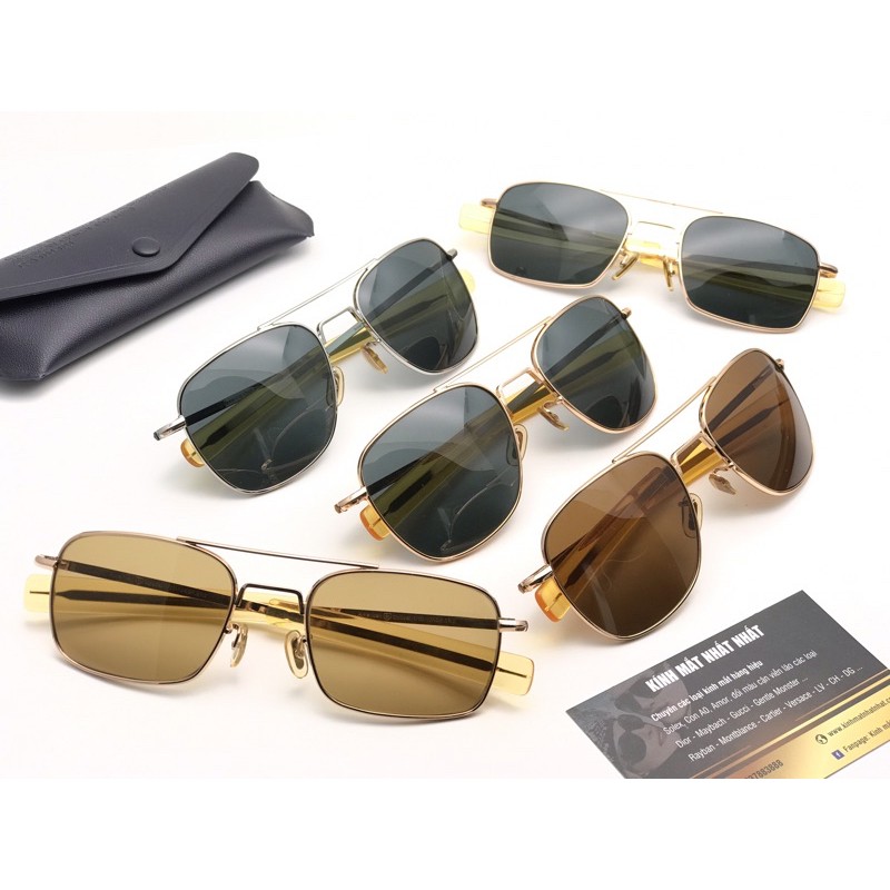 Kính cơn AO nam cao cấp  - Khắc chìm 12k American | BigBuy360 - bigbuy360.vn