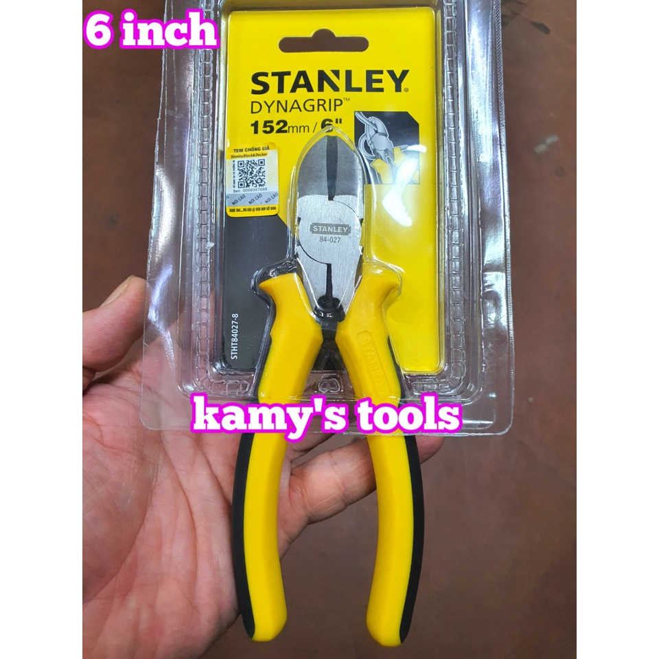 Kìm cắt Stanley 6 inch 152mm model 84-027, STHT84027-8, kềm cắt
