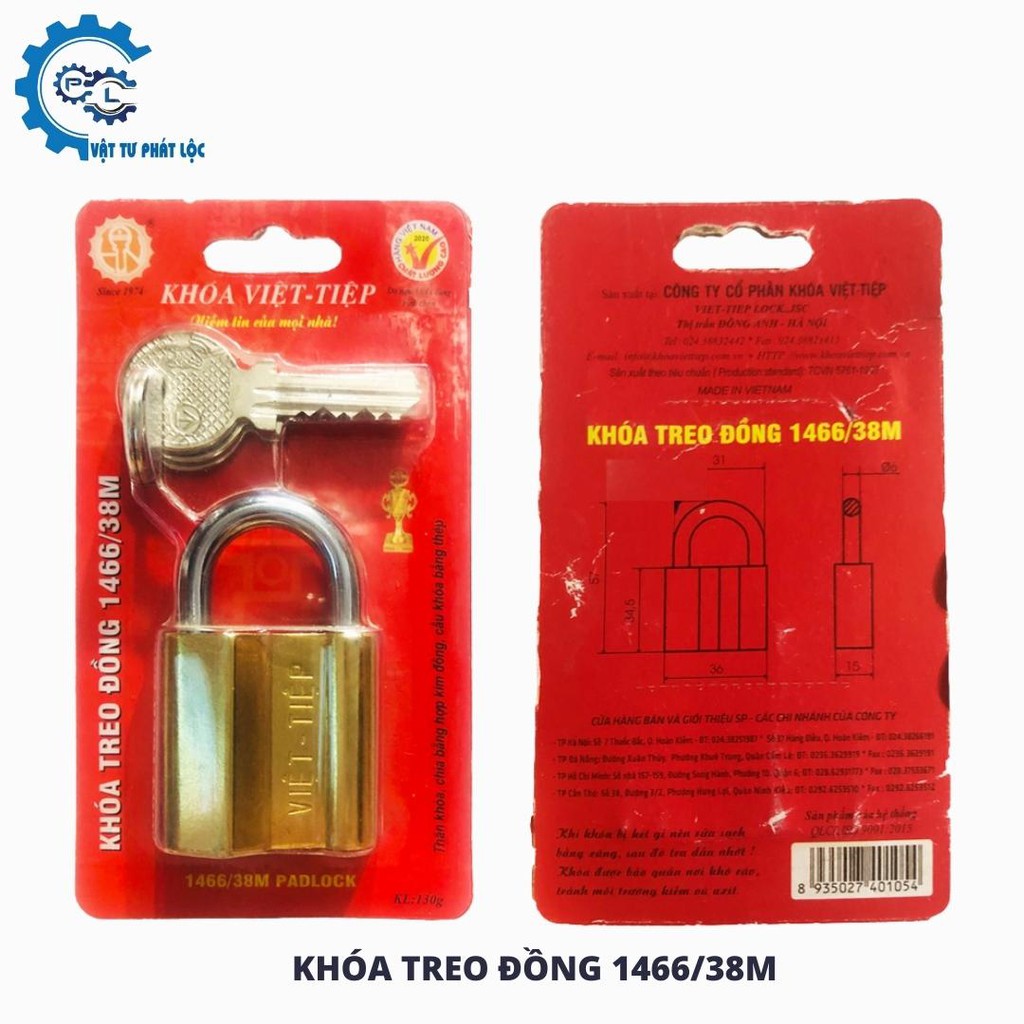 Ổ khóa Việt Tiệp 4P, 5P, 6P, chống cắt