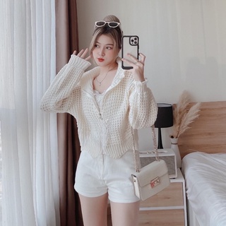 Áo khoác len nữ