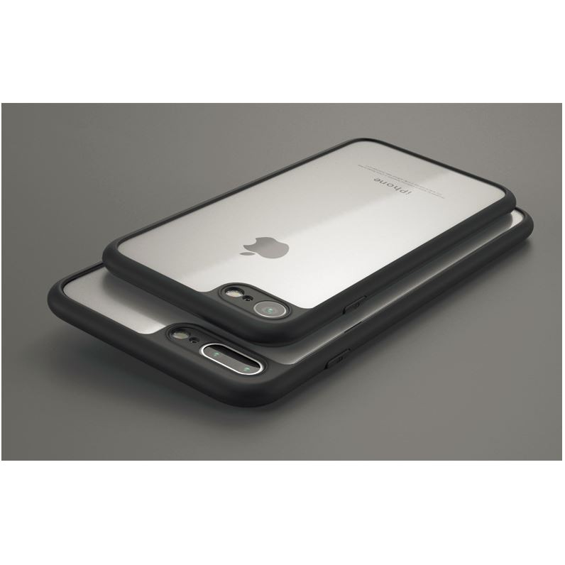 Ốp trong suốt viền màu camera cách tân mới (nhiều màu)