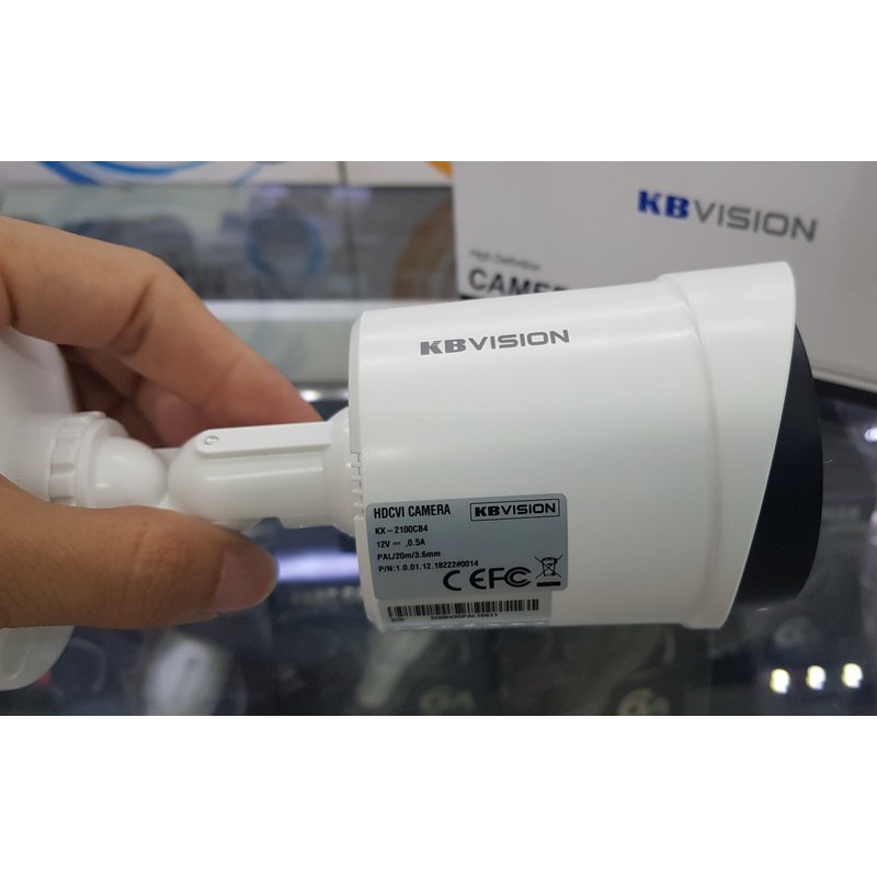 [Mã ELHAMS5 giảm 6% đơn 300K] Camera ngoài trời Kbvision KX- 2100CB4 hàng chính hãng thương hiệu Mỹ