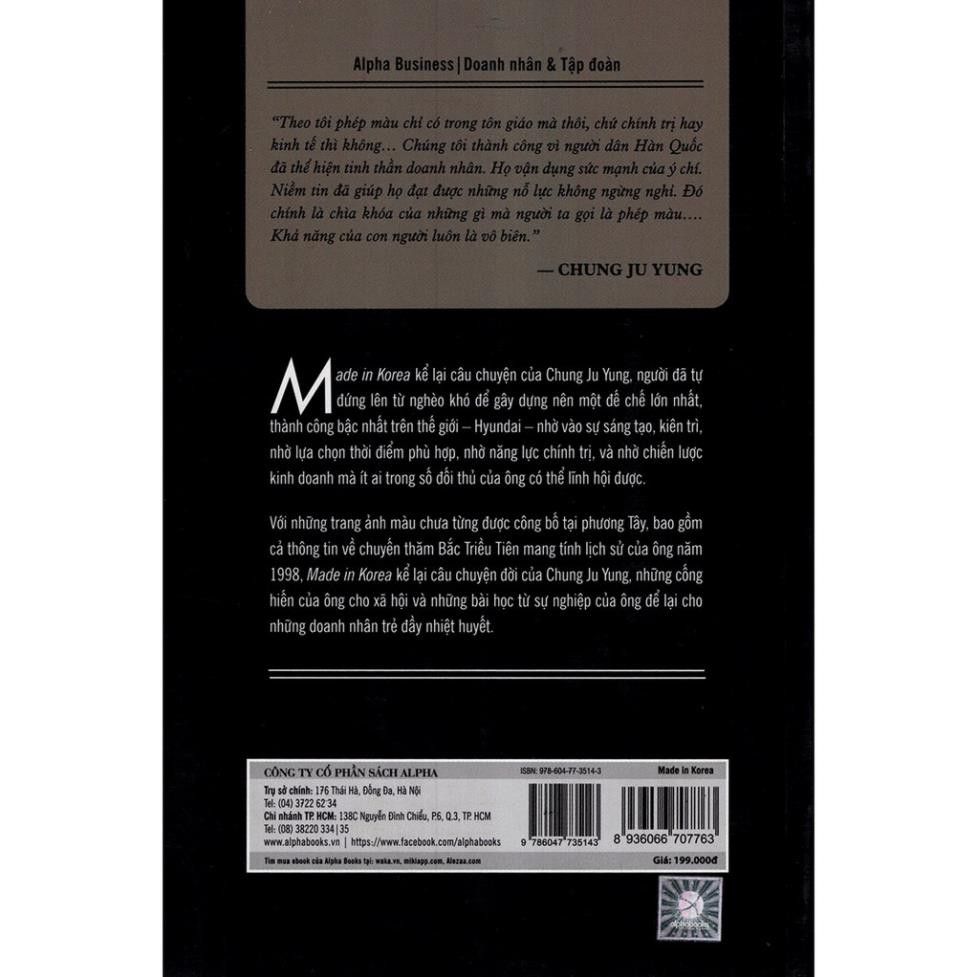 Sách Alphabooks - Made In Korea