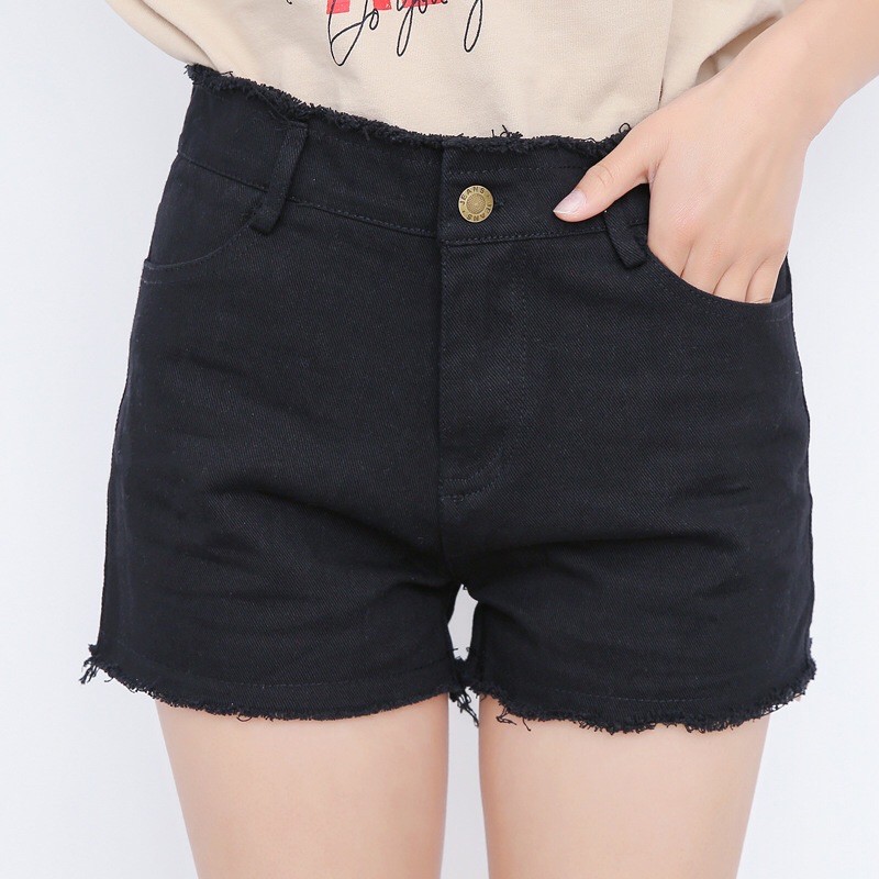 quần short jean big size lưng lai tua size lớn 75-90kg