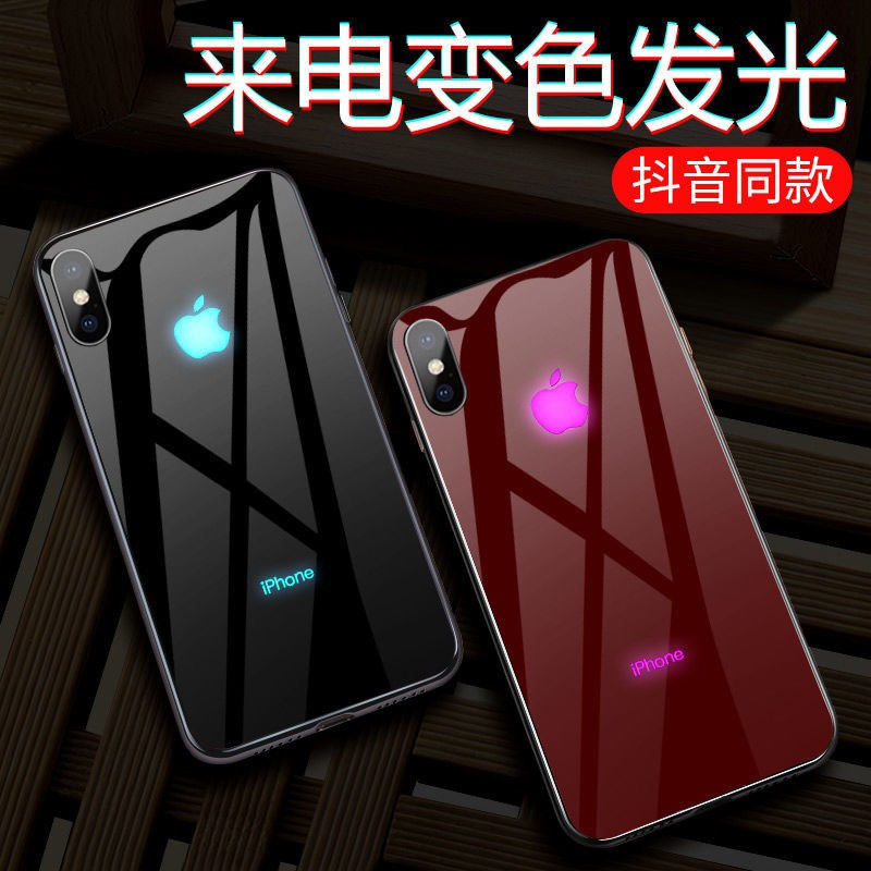 Apple Ốp Điện Thoại Màu Dạ Quang Cho Iphone 6 / 7 / 8plus 11promax X 12