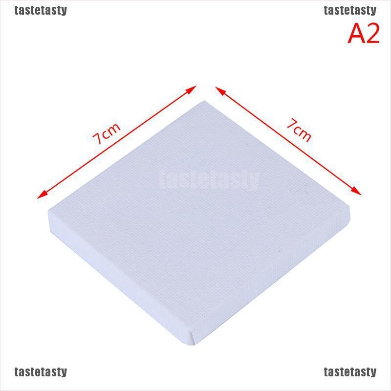 Bảng vải căng vẽ tranh sơn dầu acrylic màu trắng mini cao cấp | BigBuy360 - bigbuy360.vn