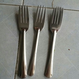10 dĩa inox đẹp (18,5cm)
