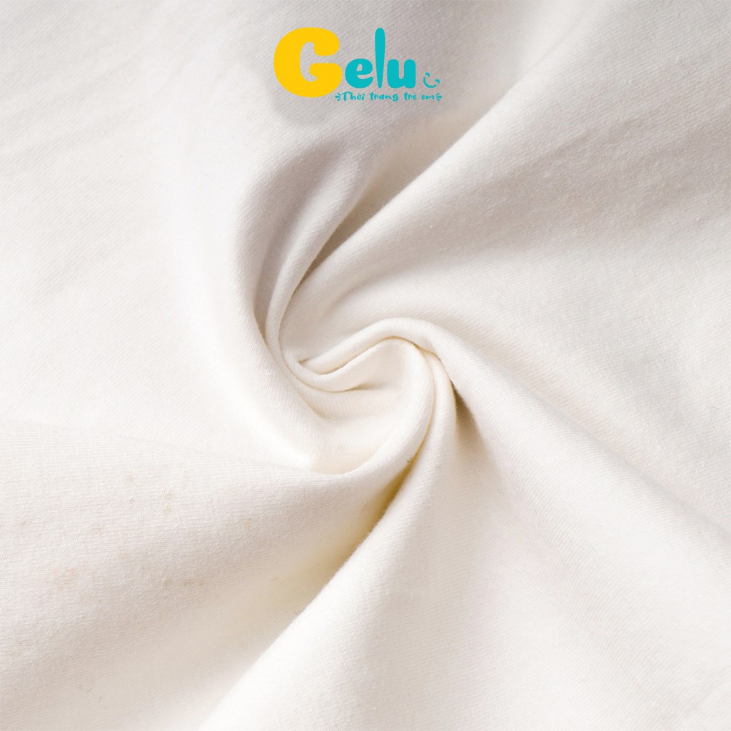 Bộ quần áo cộc tay cho bé trai thun lạnh chất liệu cotton Hàn phối màu cá tính cho bé - GELU GLQA16