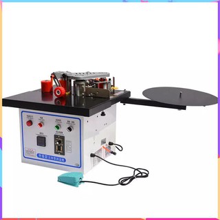 máy dán cạnh 2 chức năng ( Dán và cắt chỉ -tặng 2kg keo hạt + bộ dao gọt cạnh )