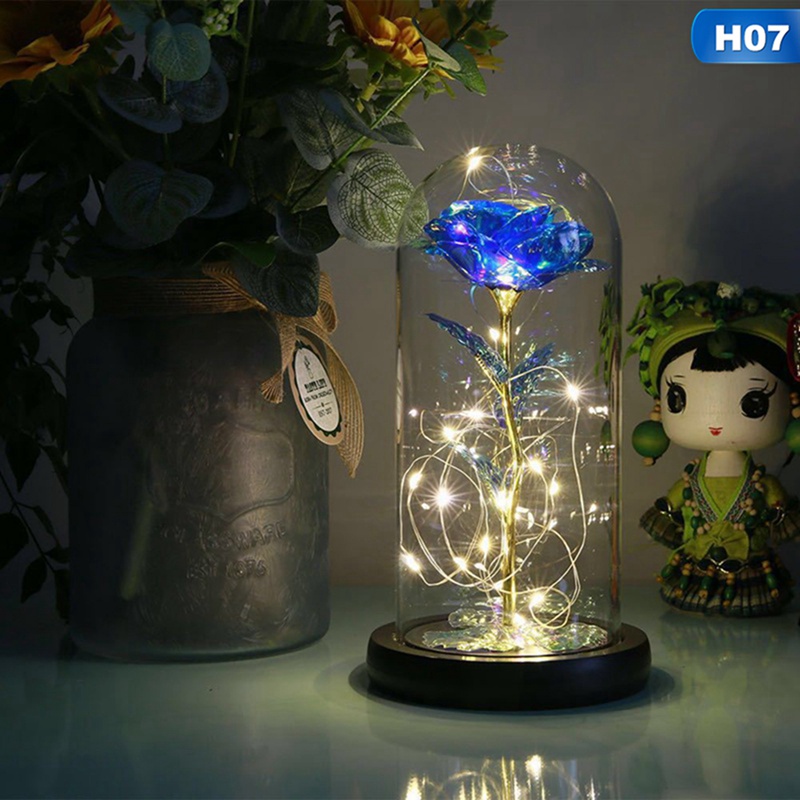 Dây Đèn Led Trang Trí Hình Hoa Hồng / Quái Vật / Galaxy / Người Đẹp Mắt