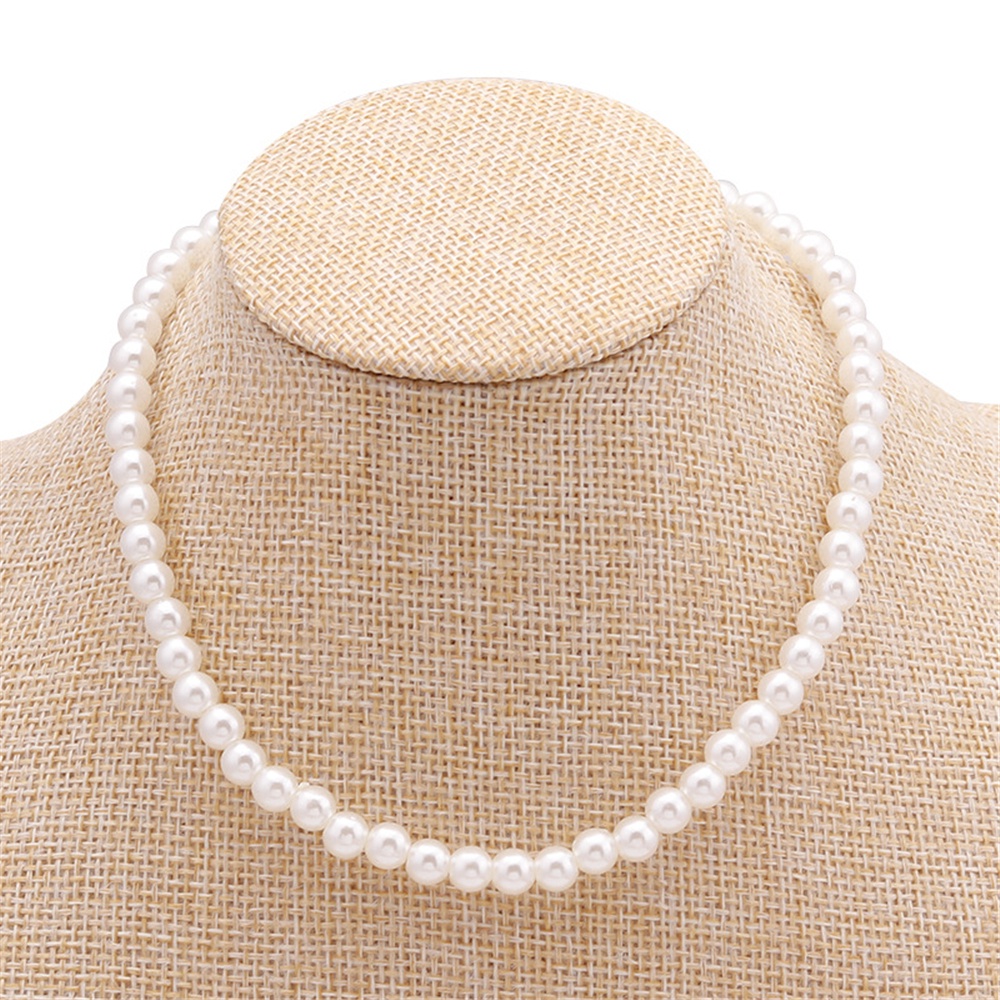 Vòng Cổ Choker Đính Ngọc Trai Thời Trang Cho Nữ