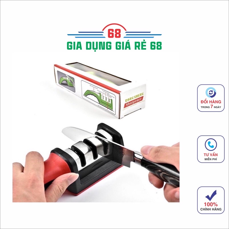 Dụng Cụ Mài Dao Kéo 3 Khe 3 Rảnh Tiện Dụng