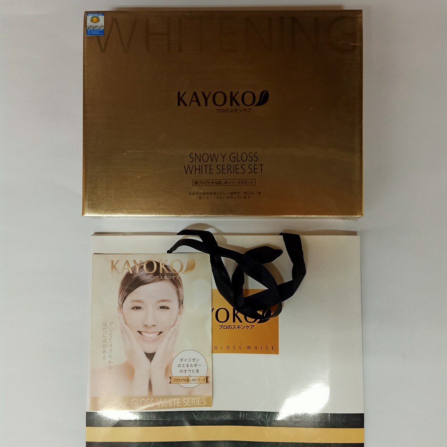 Bộ mỹ phẩm KAYOKO vàng 5in1 của Nhật  dưỡng trắng da