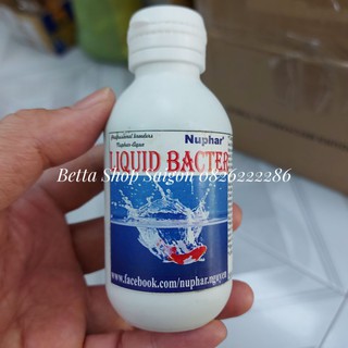 Dung dịch chống sốc xử lý nước cho hồ cá Nuphar Liquid Bacter