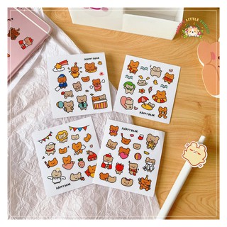 Sticker gấu happy bear | mst270