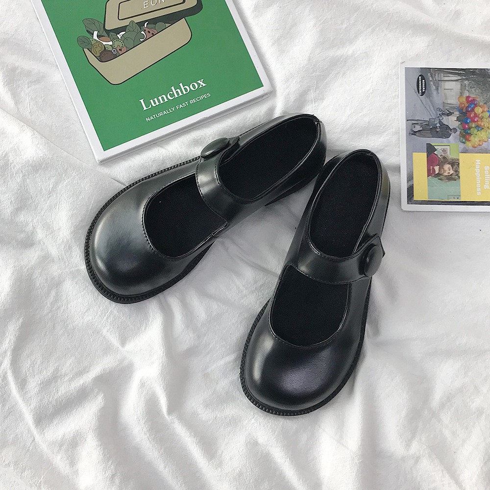 Giày búp bê mũi tròn đế mềm phong cách thời trang dễ thương cho bé gái | BigBuy360 - bigbuy360.vn