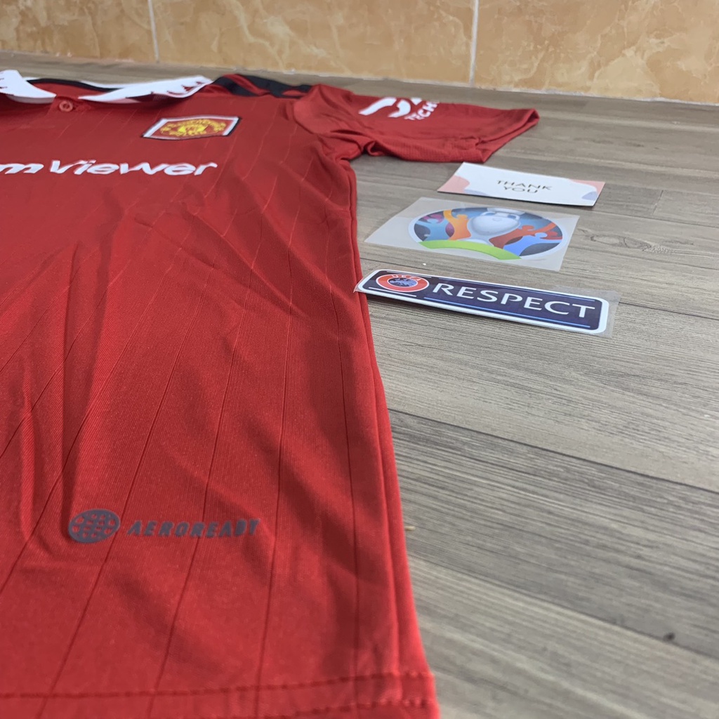 Bộ Quần Áo Bóng Đá CLB MANCHESTER UNITED Sân Nhà 2022-2023 Chuẩn Thi Đấu 99%-Vải Thái