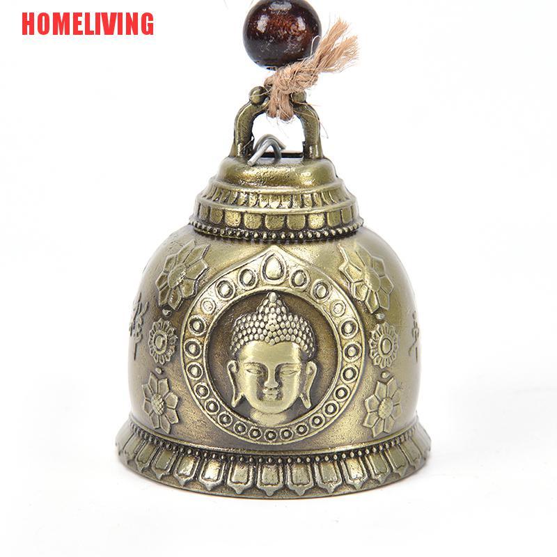 [HOMELIVING] Chuông Gió Phật Giáo Họa Tiết Tượng Phật Nhỏ May Mắn