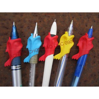 Combo 1000 hỗ trợ cầm bút (dụng cụ hỗ trợ cầm bút, miếng đệm tay cầm bút) hình con cá