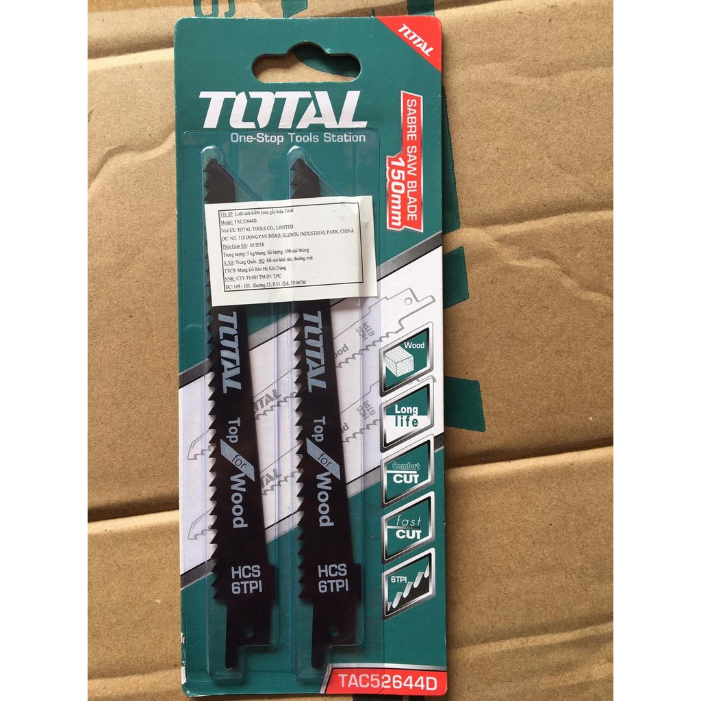 Lưỡi Cưa Kiếm Gỗ TOTAL TAC52644D