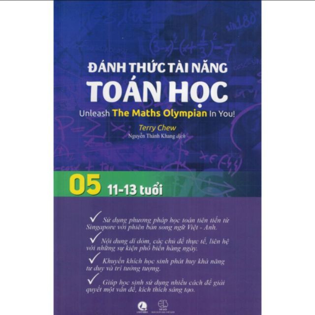 Sách - Đánh Thức Tài Năng Toán Học - Quyển 5 (11-13 Tuổi)